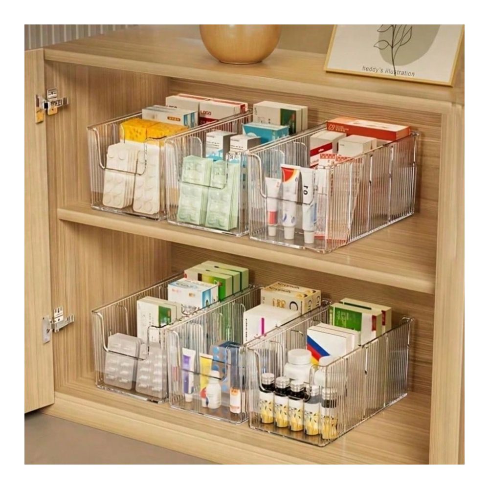 1pc Large 4-Compartment Transp - огляд і ціна Face Mask Storage Box