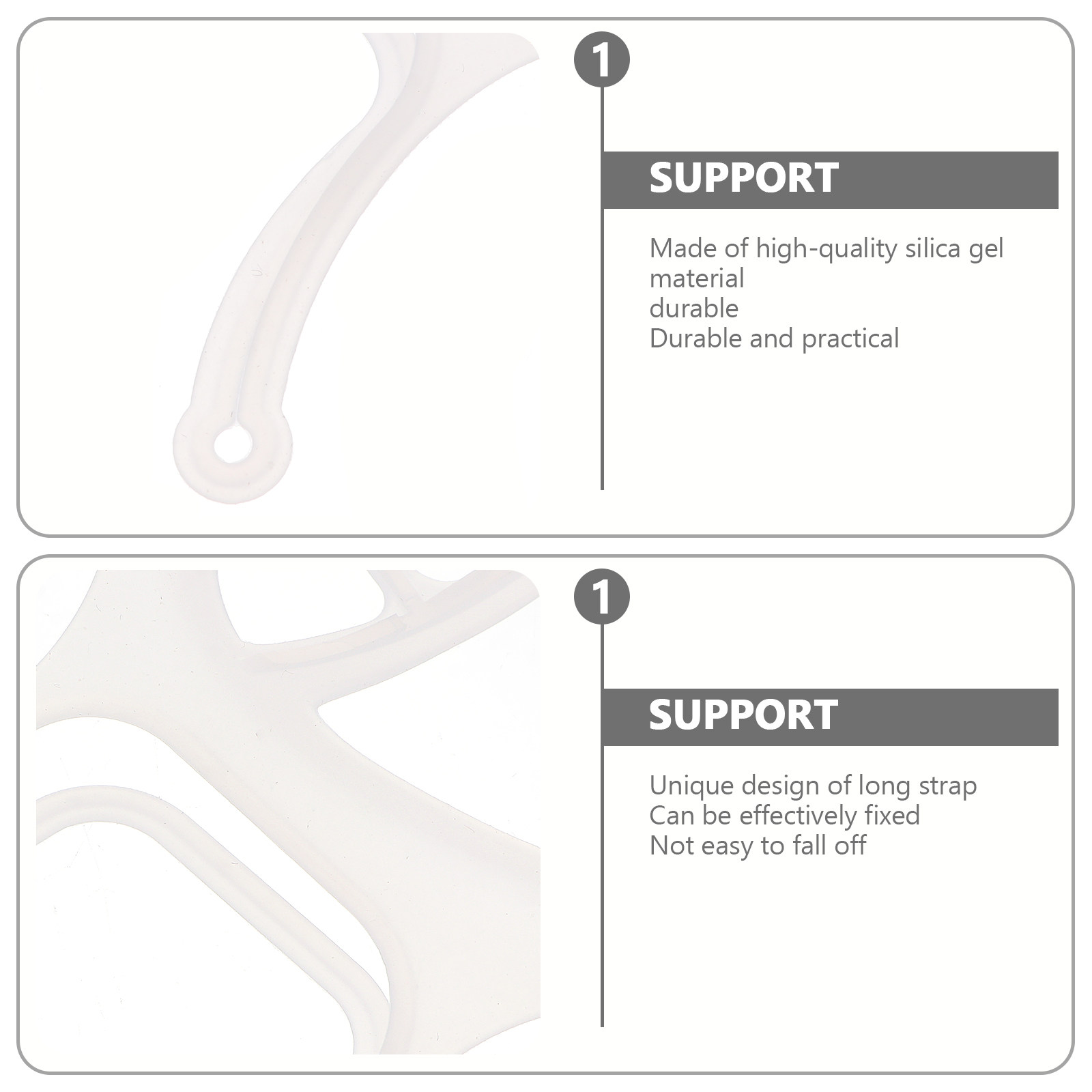 5PCS Mask Inner Bracket Silico - огляд і ціна Silicone Mask Bracket